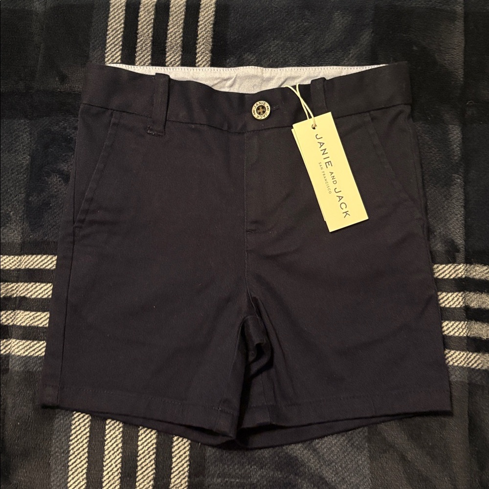 🆕Janie and Jack Dark Blue Shorts